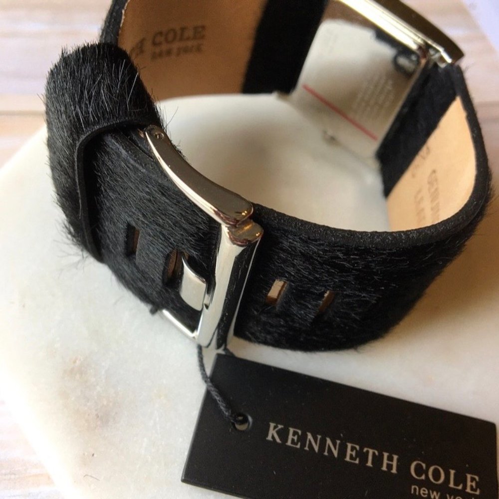 KENNETH COLE faux fur watch